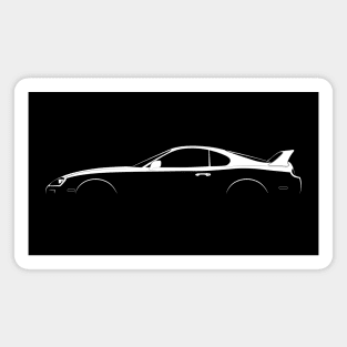 Toyota Supra (A80) Silhouette Magnet